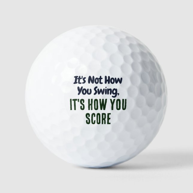 Improve Your Golf Game with the Right Golf Ball!  Golfball (Vorderseite)