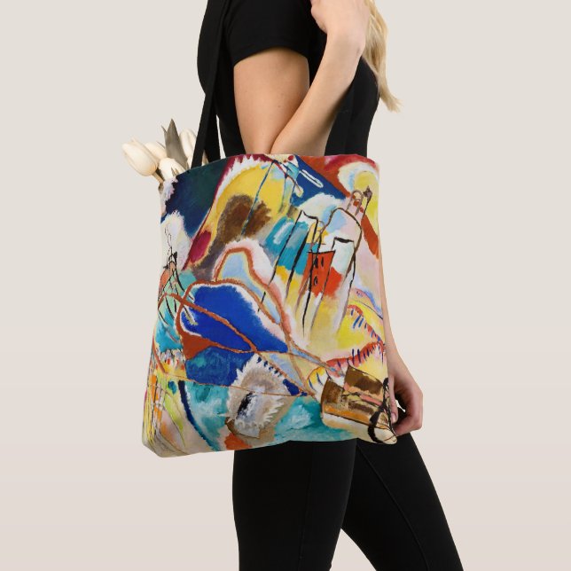 Improvisation 30 (Cannons) von Wassily Kandinsky (Von Nahem)