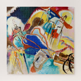 Improvisation 30 (Cannons) von Wassily Kandinsky Puzzle