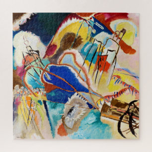 Improvisation 30 (Kanonen) von Wassily Kandinsky Puzzle