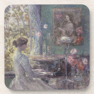 Improvisation von Frederick Childe Hassam Getränkeuntersetzer