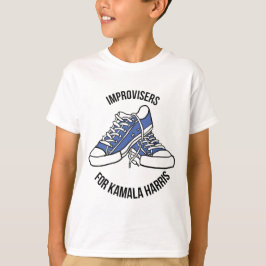 "Improvisatoren für Kamala Harris" Kinderprogramm  T-Shirt