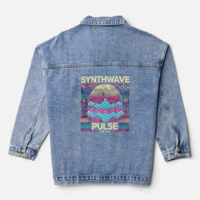 Impuls der Synthese Jeansjacke (Rückseite)