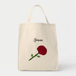 Impulse Tasche mit rote Rose