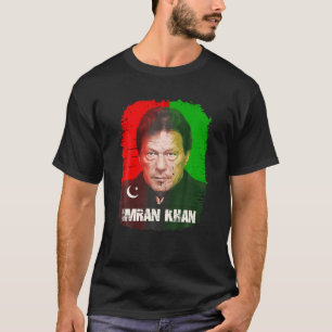 Imran Khan PTI Party Pakistan Unterstützung Freihe T-Shirt