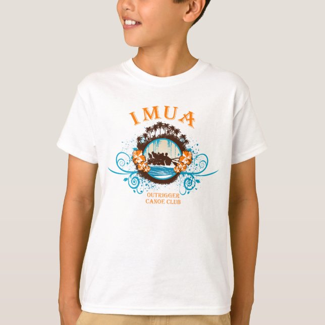 Imua Ausleger-Kanu-Verein Keiki 2009 T-Shirt (Vorderseite)