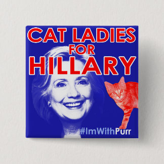 ImWithPurr Katzen-Dame Pride Button
