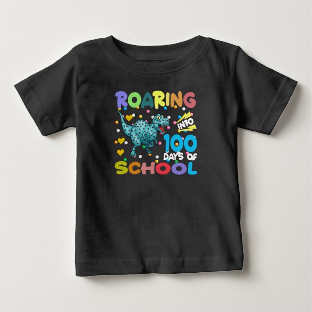 In 100 Tagen Schulkids T - Shirt (Vorderseite)