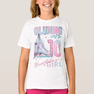 In 10, Abbildung Skaten Geburtstag T-Shirt