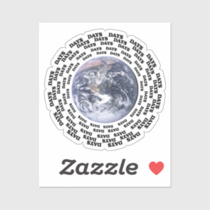 In 80 Tagen um die Welt Aufkleber