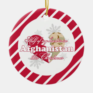In Afghanistan diese Weihnachtsrunde Verzierung Keramik Ornament