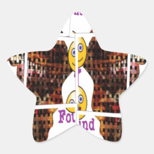 In Afrika habe ich Liebe gefunden Stern-Aufkleber