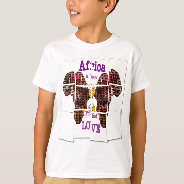 In Afrika habe ich Liebe gefunden T-Shirt (Vorderseite)