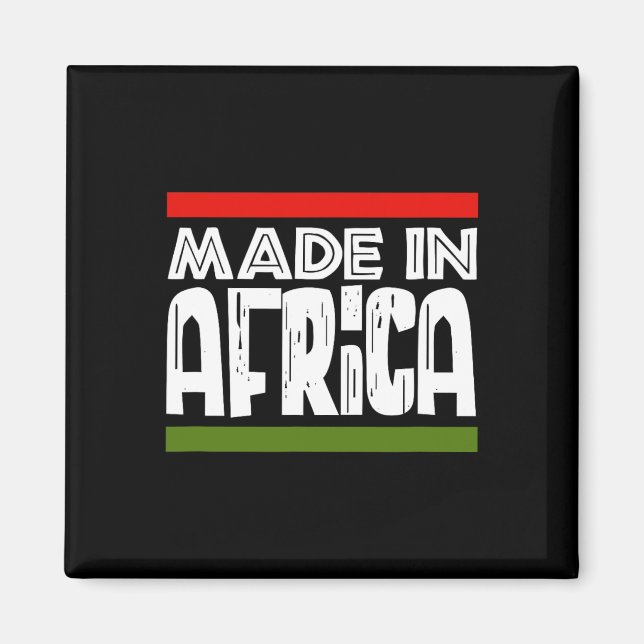 In Afrika Schwarze Geschichte Afrikas Nachbar des  Magnet (Vorne)