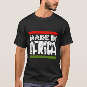 In Afrika Schwarze Geschichte Afrikas Nachbar des T-Shirt