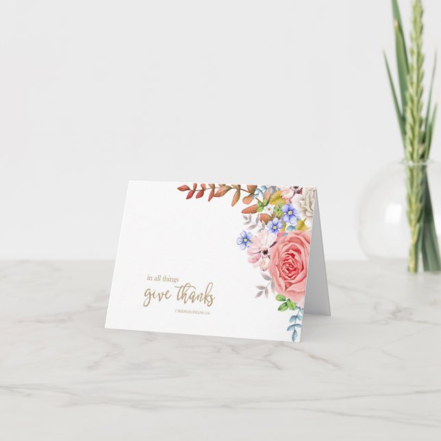 In allen Dingen danke - 1 Thes. 5:18 (Vorderseite)