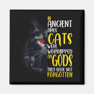 In alten Zeiten wurden Katzen als Götter-Haustier Magnet