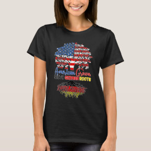 In Amerika Gewachsen Mit Deutschen Wurzeln USA & D T-Shirt