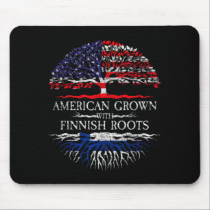 In Amerika gewachsen mit finnischen Wurzeln Finnla Mousepad