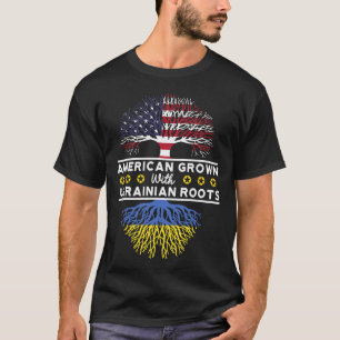 In Amerika gewachsen mit ukrainischen Wurzeln - Uk T-Shirt