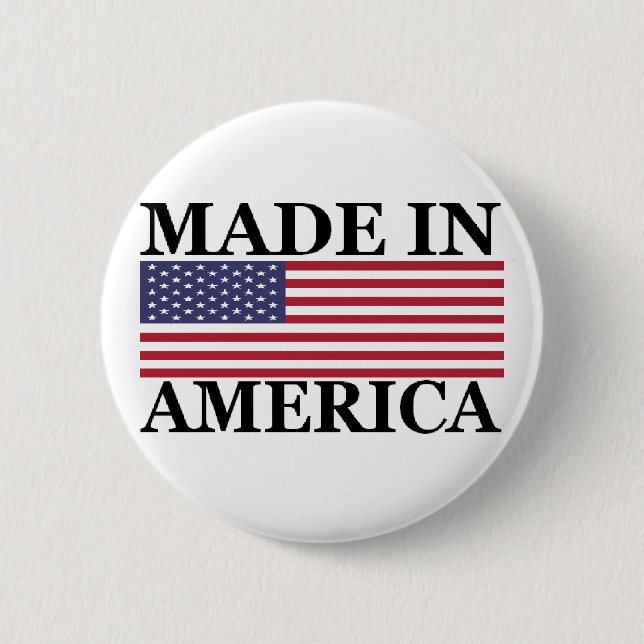 IN AMERIKA HERGESTELLT BUTTON (Vorderseite)