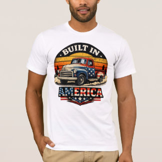In Amerika hergestelltes Vintage-Truck-T-Shirt T-Shirt