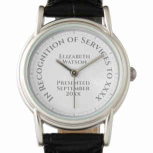 In Anerkennung von zu überwachenden Diensten Armbanduhr