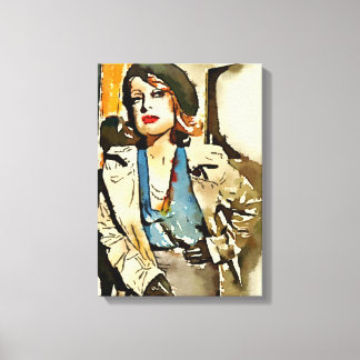 In, Antizipation II Leinwanddruck