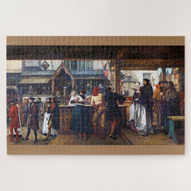 In Antwerpen (Belgien), Albrecht Durer Puzzle (Horizontal)