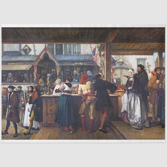 In Antwerpen (Belgien), Albrecht Durer Seidenpapier (Vorderseite)