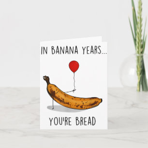 In Bananenjahren bist du lustig Bananenliebhaber S Karte