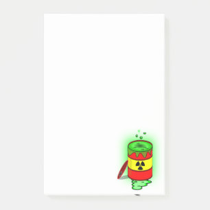 In Barrel of Toxic Waste Post-it Klebezettel