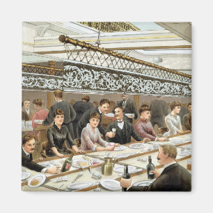 In Bay, Dinner Time - A Western Ocean Swell, f Magnet