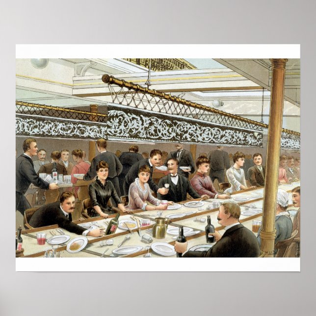 In Bay, Dinner Time - A Western Ocean Swell, f Poster (Vorne)