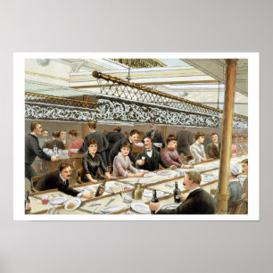 In Bay, Dinner Time - A Western Ocean Swell, f Poster