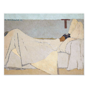 in Bed   Edouard Vuillard   Fotodruck