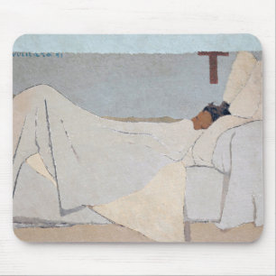 In Bed, Edouard Vuillard Mousepad