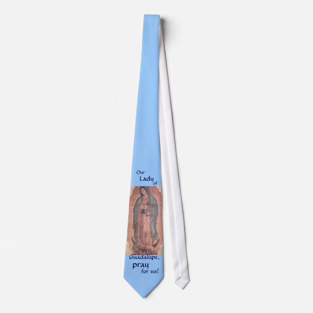 In Best Tie: Our Lady of Guadalupe pray for us! Krawatte (Vorderseite)