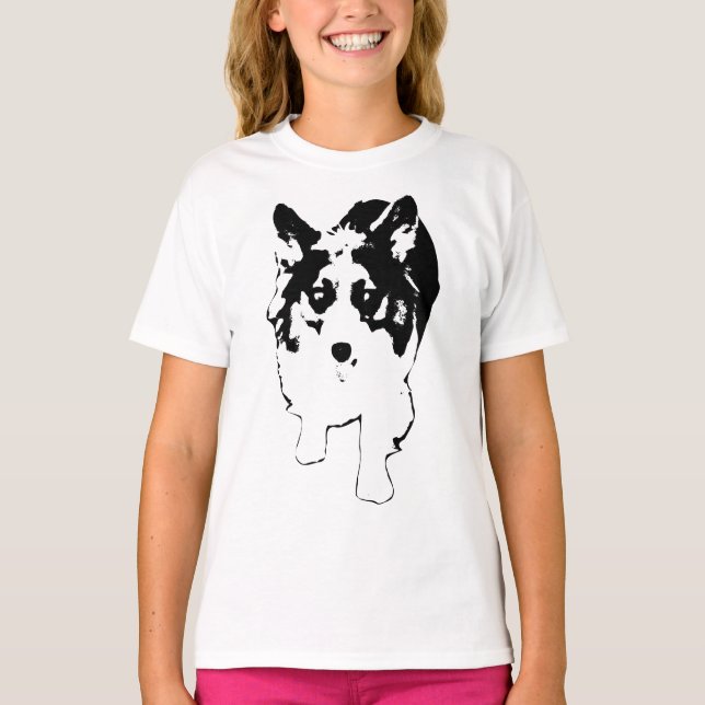 In Bewegung, voller Freude T-Shirt (Vorderseite)