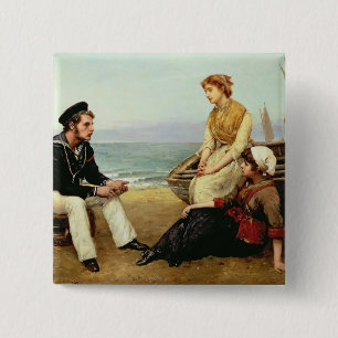 In Beziehung seiner Abenteuer, 1881 Button
