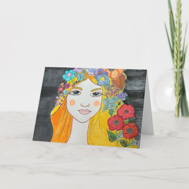 In Bloom, art cards by Lisa Casineau Karte (Vorderseite)