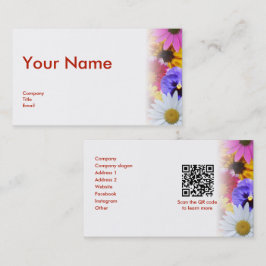 In Bloom Business Card Visitenkarte