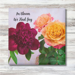 In Bloom finden wir Freude Peony und Rose Magnet