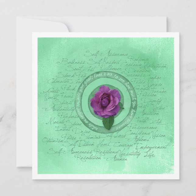 In Bloom Karte (Vorderseite)