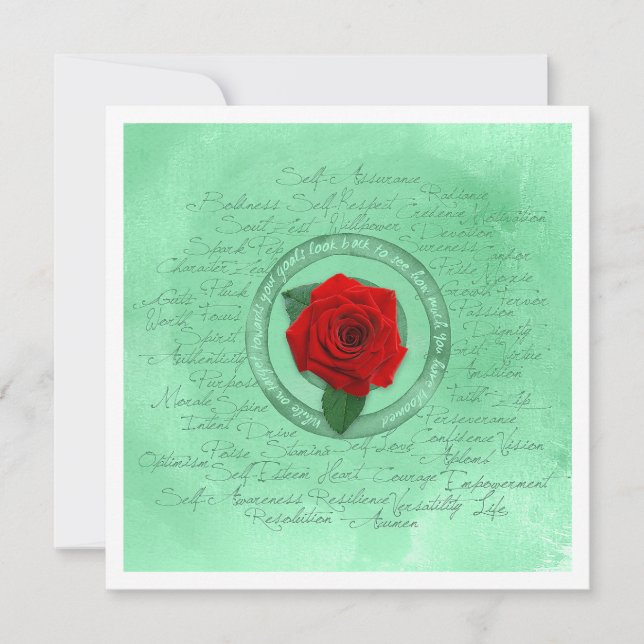 In Bloom Karte (Vorderseite)