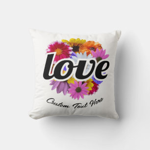 In Bloom - Liebe mit Round Floral Bouquet Kissen
