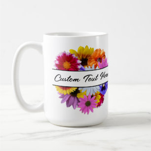 In Bloom - Runde gespaltene Blüte Kaffeetasse