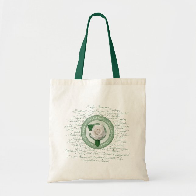 In Bloom Tote Bag Tragetasche (Vorne)