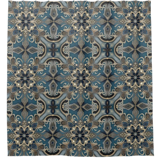 in blue duschvorhang (Vorderseite)