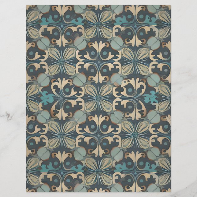 in blue paper sheet (Vorderseite)